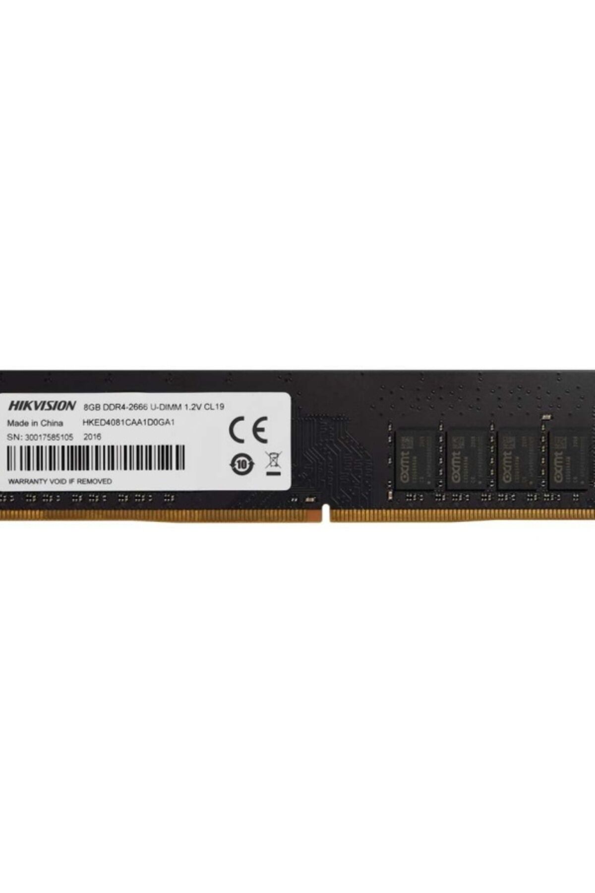 Hikvision 16 GB DDR4 2666 mhz 288pin 1.2v CL19 PC Ram