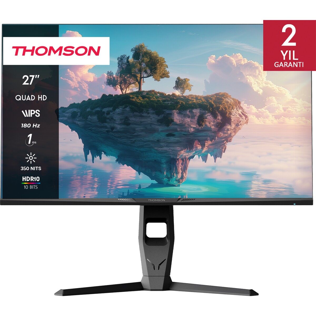 Thomson M27QG5Y14 Gaming Monitör 27'' 1 Ms Qhd 180 Hz Adaptive 2560 x 1440 Monitör
