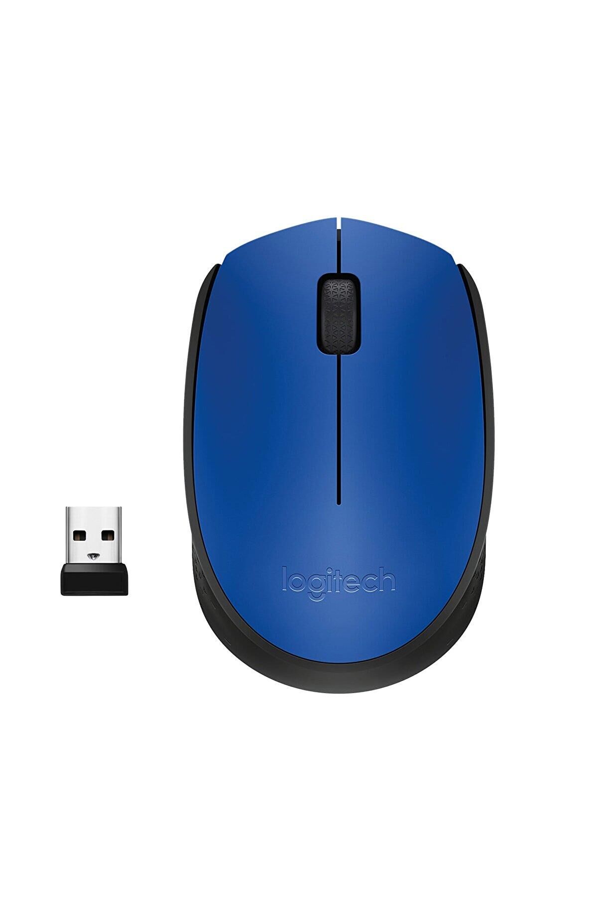 Logitech M171 Kablosuz Optik Mouse - Mavi