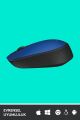 Logitech M171 Kablosuz Optik Mouse - Mavi