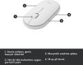 Logitech MK470 Slim Combo Kablosuz Klavye Mouse Set - Beyaz