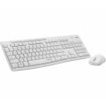 Logitech MK295 Sessiz Kablosuz Türkçe Q Klavye Mouse Set - Beyaz