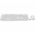 Logitech MK295 Sessiz Kablosuz Türkçe Q Klavye Mouse Set - Beyaz