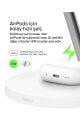 Belkin BoostCharge Pro 3'ü 1 Arada, Qi2 MagSafe Kablosuz Şarj İstasyonu, Beyaz