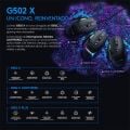 Logitech G G502 X Plus Kablosuz Hero 25K Sensörlü Rgb Aydınlatmalı Oyuncu Mouse - Siyah
