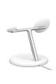 Belkin WIZ023VFWH Qi2 15W 3in1 MagSafe Şarj Standı - Beyaz