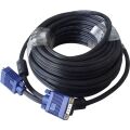 Qport Q-Vga25 15 Pin Fitreli 25 Metre Erkek Erkek Vga Monit
