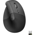 Logitech Lift Vertical Sessiz Kablosuz Ergonomik Dikey Mouse - Siyah