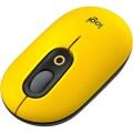 Logitech POP Emoji Tuşlu Kablosuz Optik Mouse - Sarı