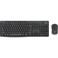 Logitech MK295 Sessiz Kablosuz Türkçe Q Klavye Mouse Set - Siyah
