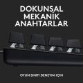 Logitech G413 SE TKL Aydınlatmalı Türkçe Mekanik Oyun Klavyesi - Siyah
