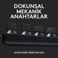 Logitech G413 SE TKL Aydınlatmalı Türkçe Mekanik Oyun Klavyesi - Siyah