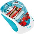 Logitech M238 The Doodle Collection Skateburger Kablosuz Mouse