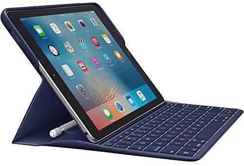 Logitech Create 9.7'' iPad Pro Klavyeli Kılıf Lacivert (Nordic, Q)