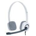 Logitech H150 Beyaz Mikrofonlu Kulaklık Üstü Kulaklık 981-000350