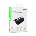 Belkin Connect Usb-C - 2,5 GB Ethernet RJ45 Adaptörü, 10/100/1000/2500MBPS Siyah