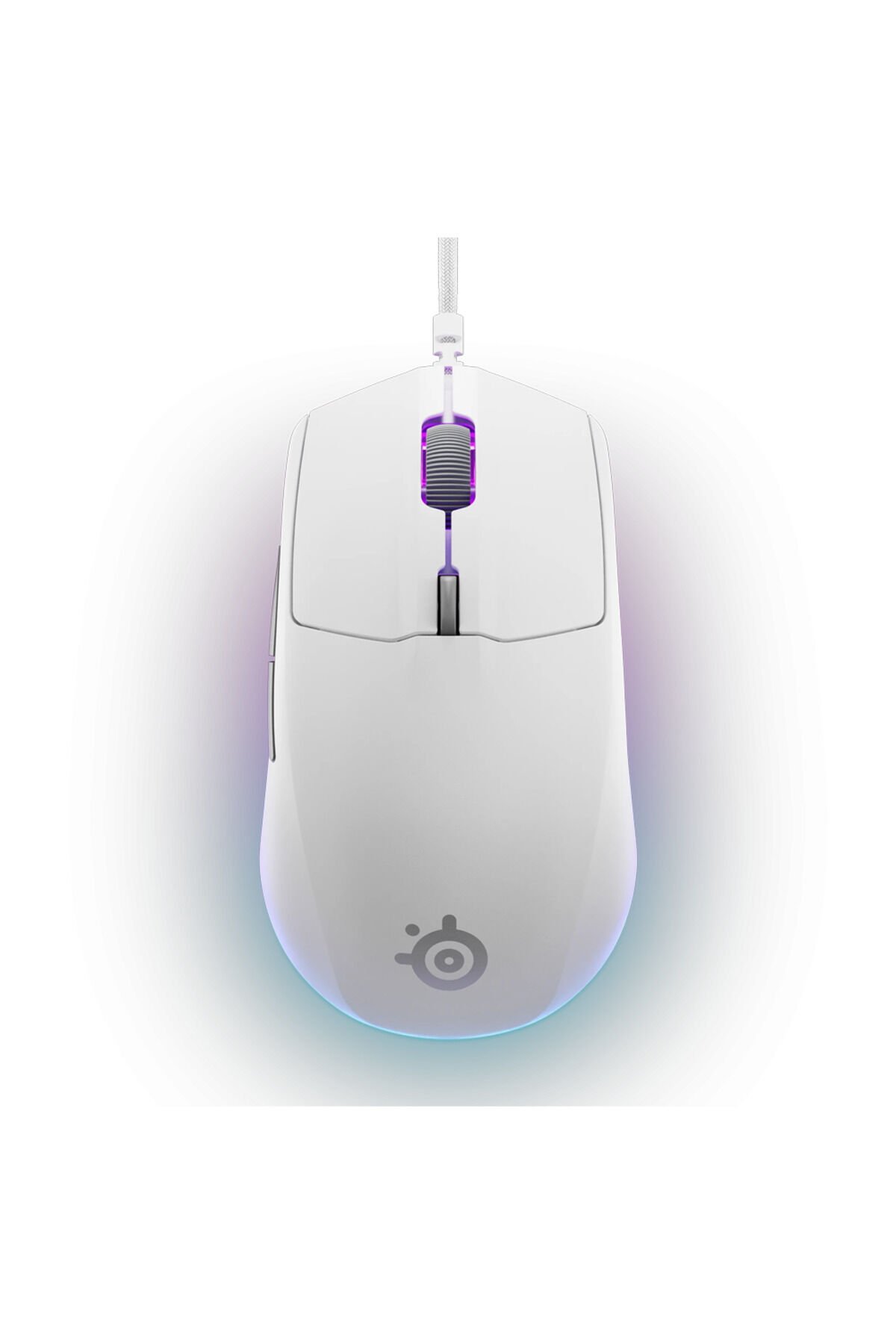 SteelSeries Rival 3 Gen 2 Optik 6 Tuş 8500DPI Kablolu RGB Gaming (Oyuncu) Mouse - Beyaz
