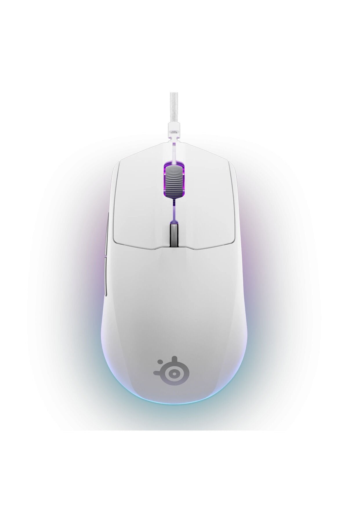 SteelSeries Rival 3 Gen 2 Optik 6 Tuş 8500DPI Kablolu RGB Gaming (Oyuncu) Mouse - Beyaz