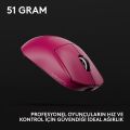 Logitech G Pro X SUPERLIGHT 2C Hafif Hero 2 Sensör 32.000 Dpı Lıghtspeed Kablosuz Oyuncu Mouse - Pembe