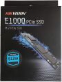 Hikvision E1000 512 GB 2100/1800 MB/S PCIe NVMe M.2 2280 SSD