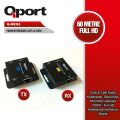Qport Q-HEX2 HDMI Uzatma Extender CAT6 60Mt 2 li Paket