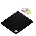 SteelSeries Aerox 3 Wireless Ghost + QcK Large Mouse Pad