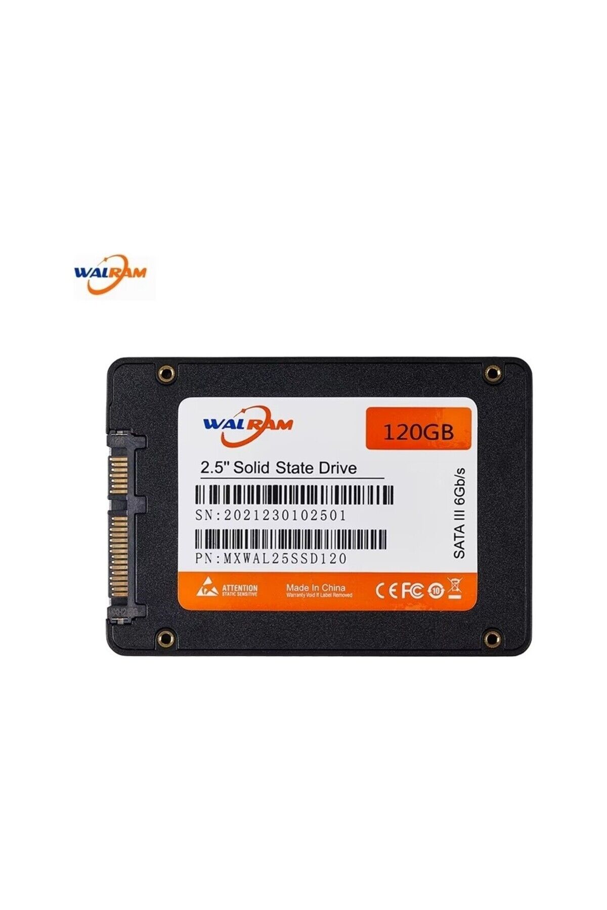 Walram 120GB 560/500 Mb/s Okuma Yazma Hızı Sata3 SSD