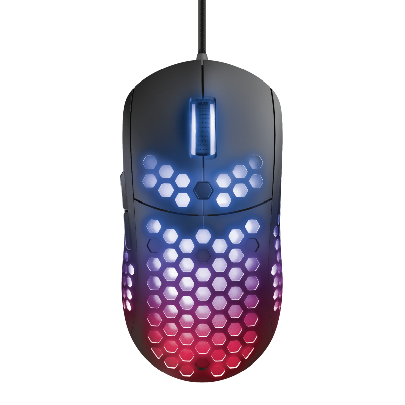 Trust 23758 GXT 960 Graphin Kablolu RGB Ultra Hafif Optik Oyuncu Mouse