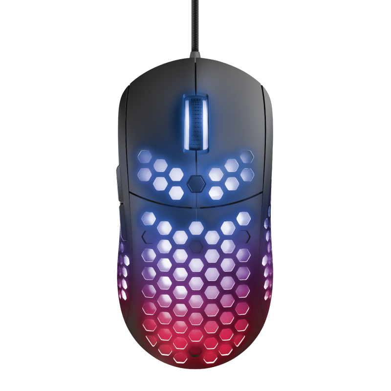 Trust 23758 GXT 960 Graphin Kablolu RGB Ultra Hafif Optik Oyuncu Mouse