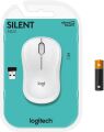 Logitech M221 Silent (Sessiz) Kablosuz Mouse Beyaz 910-006511