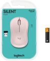 Logitech M221 Silent (Sessiz) Kablosuz Mouse Pembe 910-006512
