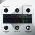 Logitech G815 Tactile Lightsync RGB Mekanik Gaming Türkçe Klavye +  G502 X Kablolu Hero 25K Sensörlü Rgb Aydınlatmalı Oyuncu Mouse - Siyah