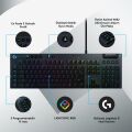 Logitech G815 Tactile Lightsync RGB Mekanik Gaming Türkçe Klavye +  G502 X Kablolu Hero 25K Sensörlü Rgb Aydınlatmalı Oyuncu Mouse - Siyah