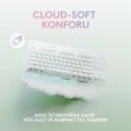 Logitech G Aurora G715 Lıghtspeed Kablosuz Tactile Ingilizce Q Oyuncu Klavyesi - Beyaz +  G Aurora G705 Lıghtspeed Kablosuz Oyuncu Mouse - Beyaz