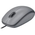 Logitech M110 Sessiz Tam Boyutlu Kablolu Usb-A Bağlantılı Optik Mouse - Gri