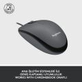 Logitech M100 Kablolu 1.000 Dpi USB Optik Mouse - Siyah