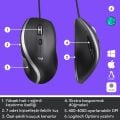 Logitech M500s Gelişmiş Kablolu Mouse Siyah