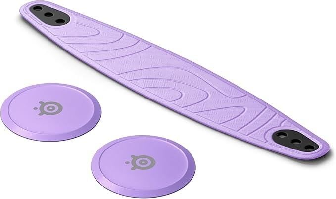 SteelSeries Booster Pack - Nova 7 ve Nova Pro Serisi Uyumlu Kafa Bandı ve Kulaklık Kapakçığı - Lilac
