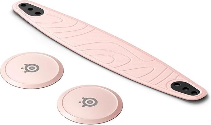 SteelSeries Booster Pack - Nova 7 ve Nova Pro Serisi Uyumlu Kafa Bandı ve Kulaklık Kapakçığı - Rose Quartz