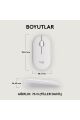 Logitech M350s Pebble 2 Bluetooth Kablosuz Sessiz Kompakt Mouse - Beyaz