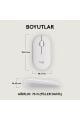 Logitech M350s Pebble 2 Bluetooth Kablosuz Sessiz Kompakt Mouse - Beyaz