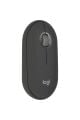 Logitech M350s Pebble 2 Bluetooth Kablosuz Sessiz Kompakt Mouse - Siyah