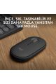 Logitech M350s Pebble 2 Bluetooth Kablosuz Sessiz Kompakt Mouse - Siyah
