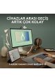 Logitech M350s Pebble 2 Bluetooth Kablosuz Sessiz Kompakt Mouse - Siyah