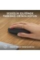 Logitech M350s Pebble 2 Bluetooth Kablosuz Sessiz Kompakt Mouse - Siyah