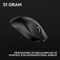 Logitech G Pro X Superlight 2C Hafif Hero 2 Sensör 32.000 Dpı Lıghtspeed Kablosuz Oyuncu Mouse - Siyah