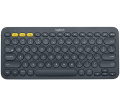 Logitech K380 Bluetooth Multimedya Türkçe Q Klavye - Gri