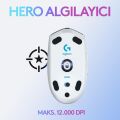 Logitech G305 Beyaz Kablosuz Gaming Mouse ve OEM Mouse Pad 40x30 cm