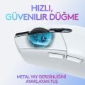 Logitech G305 Beyaz Kablosuz Gaming Mouse ve OEM Mouse Pad 40x30 cm