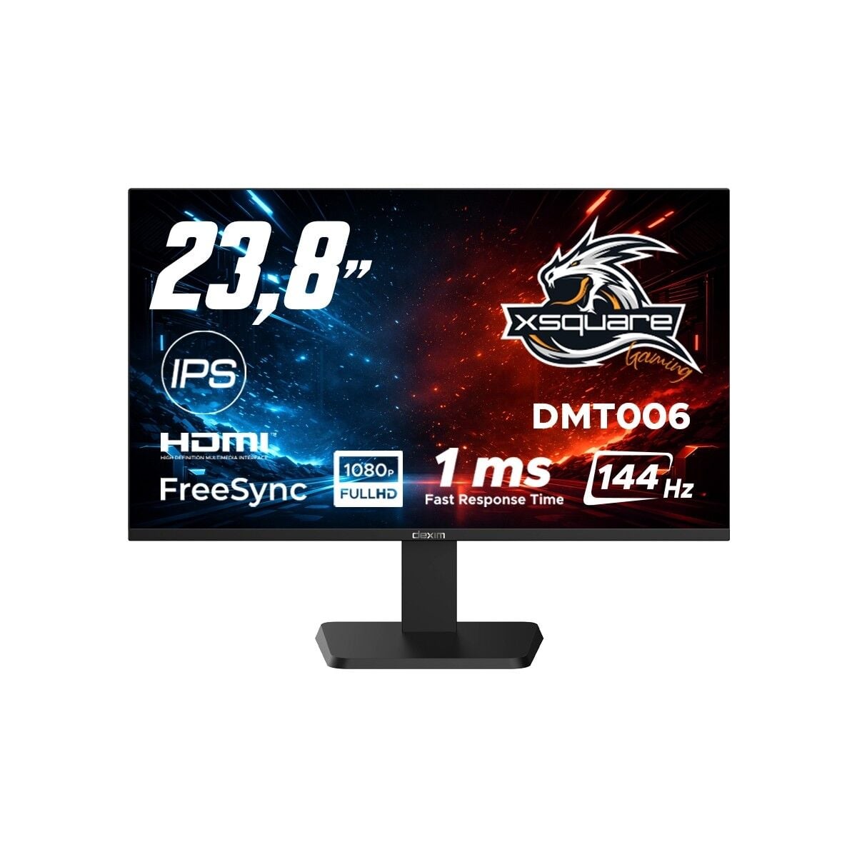 Dexim 23,8'' Fhd 144Hz 1ms Mprt IPS Flat Ofis Monitör - DMT006